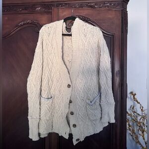 Free people hobo knit cardigan